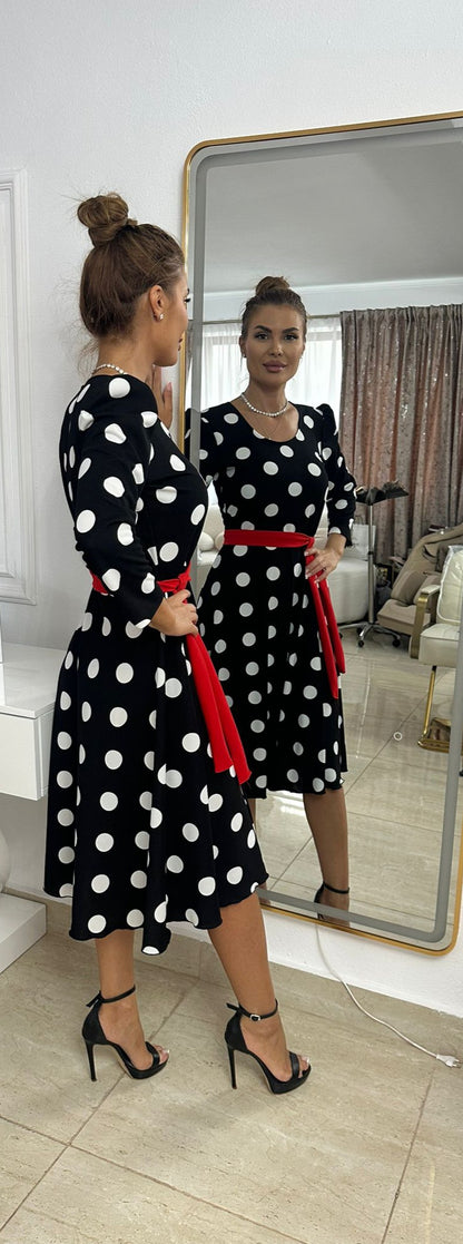 Rochie Clos Cu Cordon - Buline