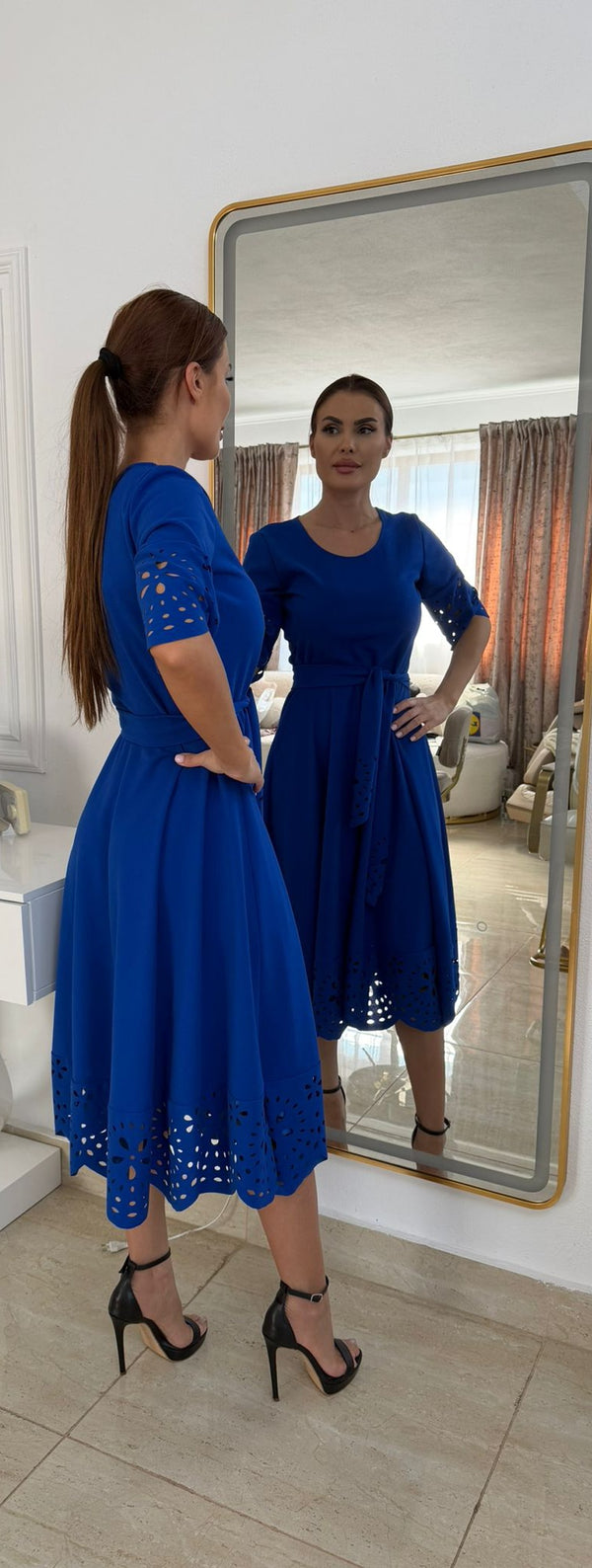 (Copy) (Copy) Rochie Clos Cu Cordon